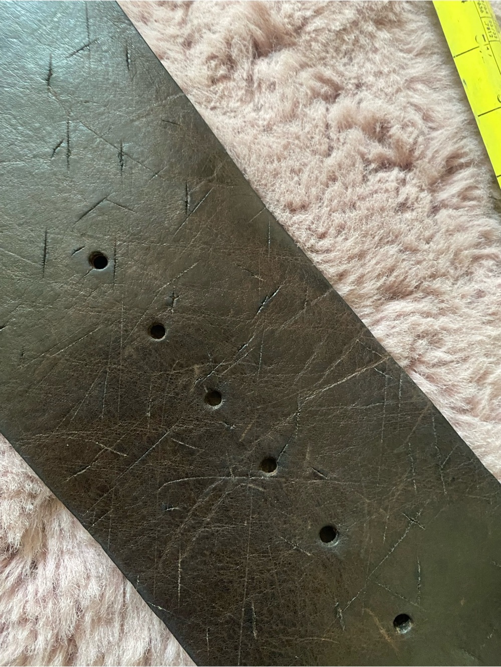Designer leather belt - Picture 6 of 7